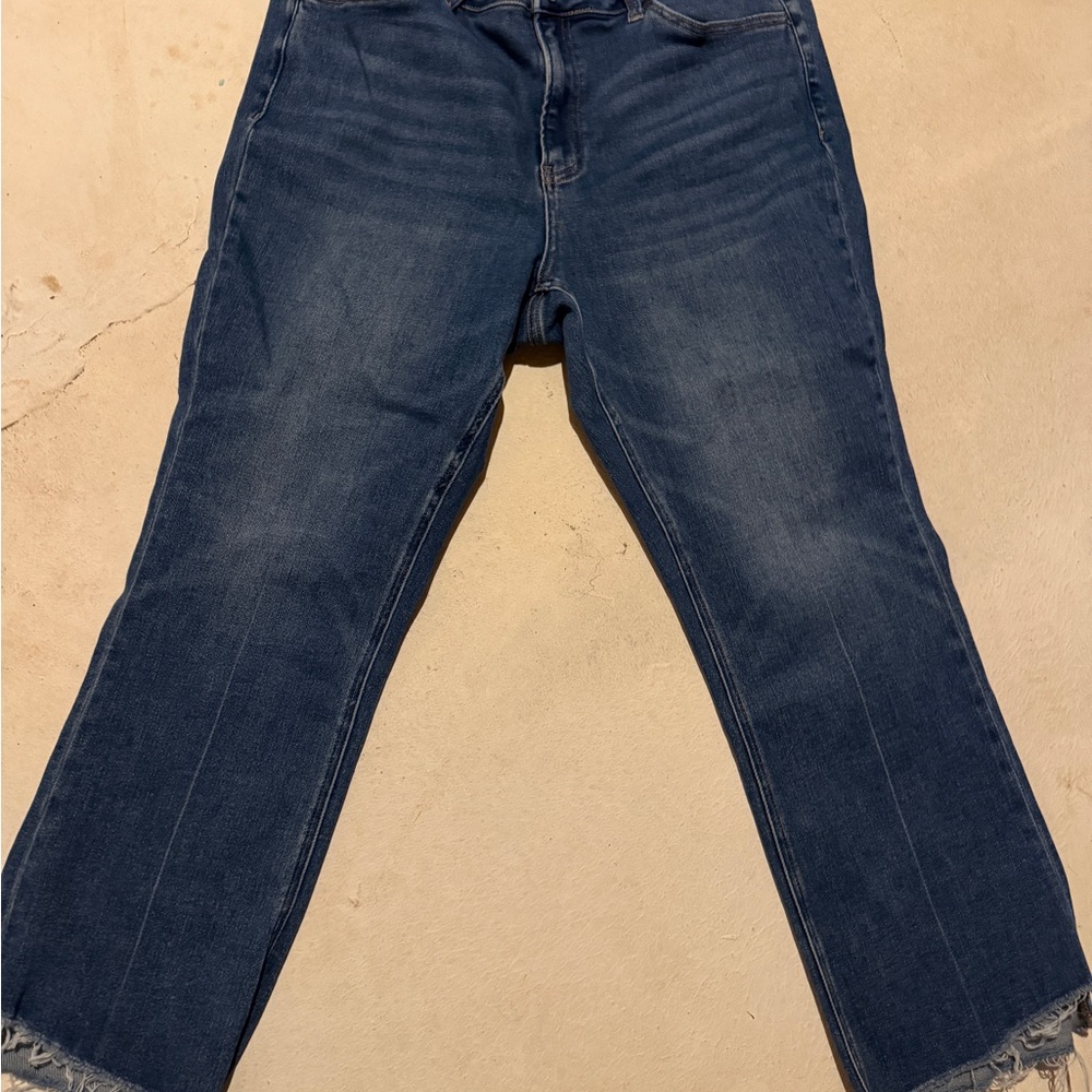 Women's Straight-Leg Jeans in Deep Indigo Wash